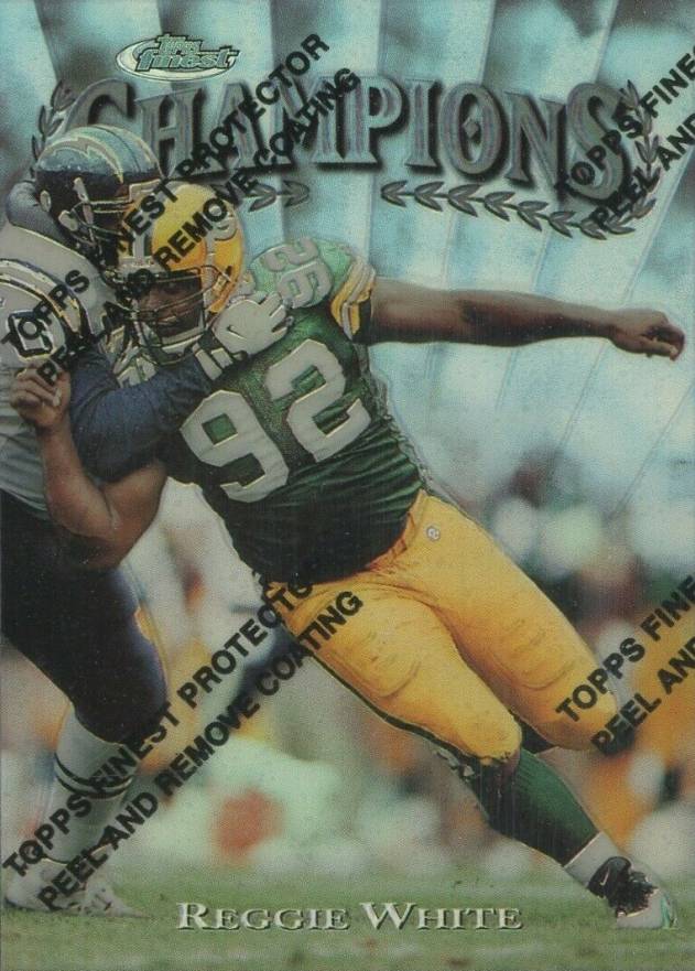 1997 Finest Reggie White #310 Football Card