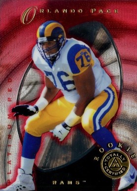 1997 Pinnacle Totally Certified Orlando Pace #121 Football Card