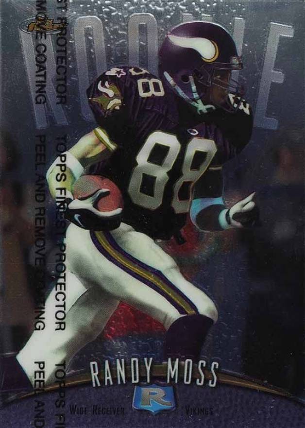 1998 Finest Randy Moss #135 Football Card