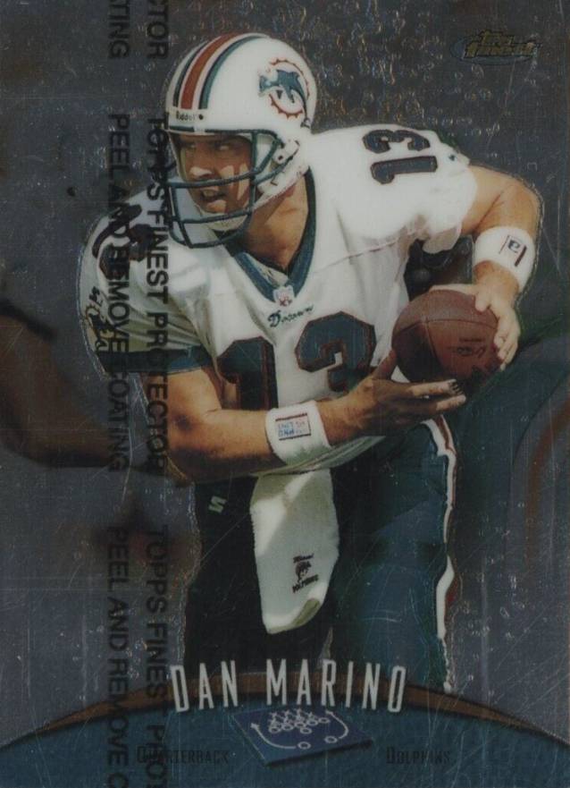 1998 Finest Dan Marino #170 Football Card