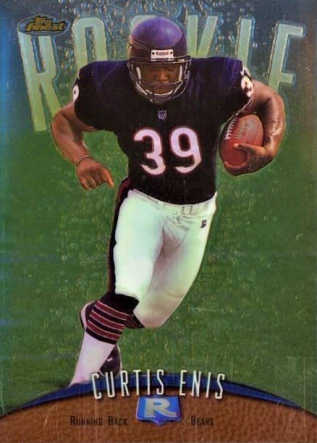 1998 Finest Curtis Enis #131 Football Card
