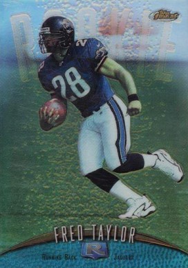 1998 Finest Fred Taylor #141 Football Card