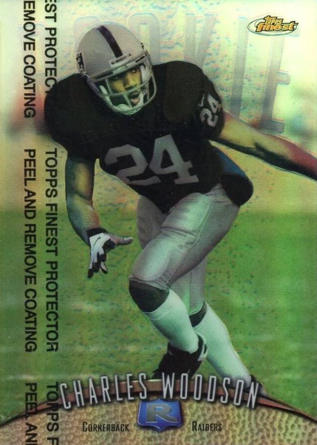 1998 Finest Charles Woodson #142 Football Card