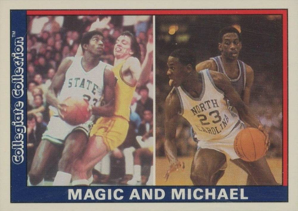 1991 Collegiate Collection 12th National Magic & Michael # Basketball Card