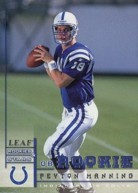 1998 Leaf R & S Peyton Manning #233 Football Card