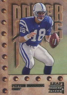 1998 Leaf R & S Peyton Manning #270 Football Card