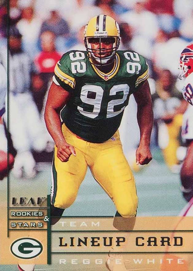 1998 Leaf R & S Reggie White #291 Football Card