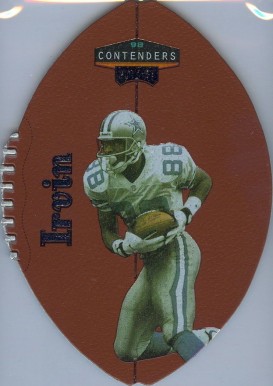 1998 Playoff Contenders Leather Michael Irvin #19 Football Card