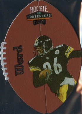 1998 Playoff Contenders Leather Hines Ward #74 Football Card