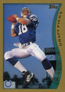 1998 Topps Peyton Manning #360 Football Card