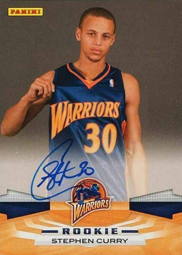 2009 Panini Next Day Signatures Stephen Curry #SCU Basketball Card