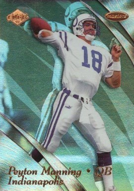 1999 Collector's Edge Masters Peyton Manning #87 Football Card