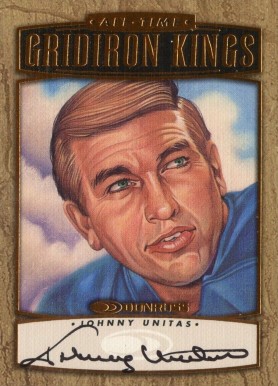 1999 Donruss All-Time Gridiron Kings Johnny Unitas Trade #AGK2 Football Card