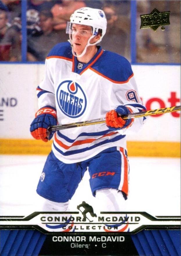 2015 Upper Deck Connor McDavid Collection Connor McDavid #CM-19 Hockey Card