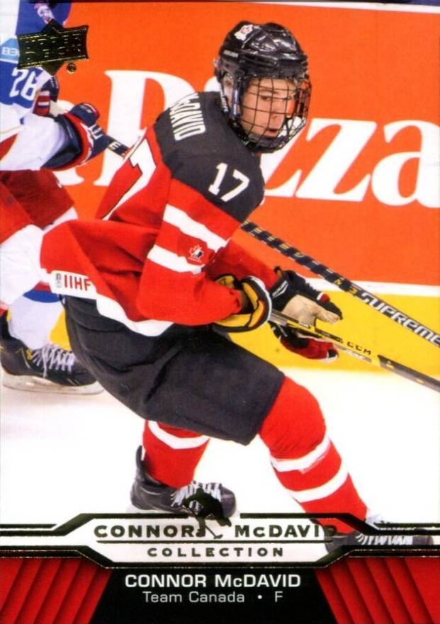 2015 Upper Deck Connor McDavid Collection Connor McDavid #CM-9 Hockey Card