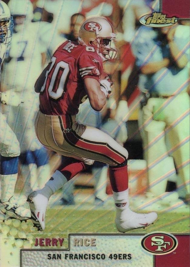 1999 Finest Jerry Rice #60 Football Card