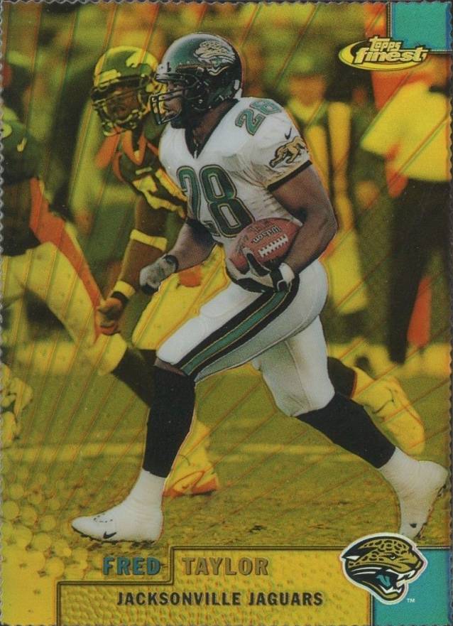 1999 Finest Fred Taylor #25 Football Card