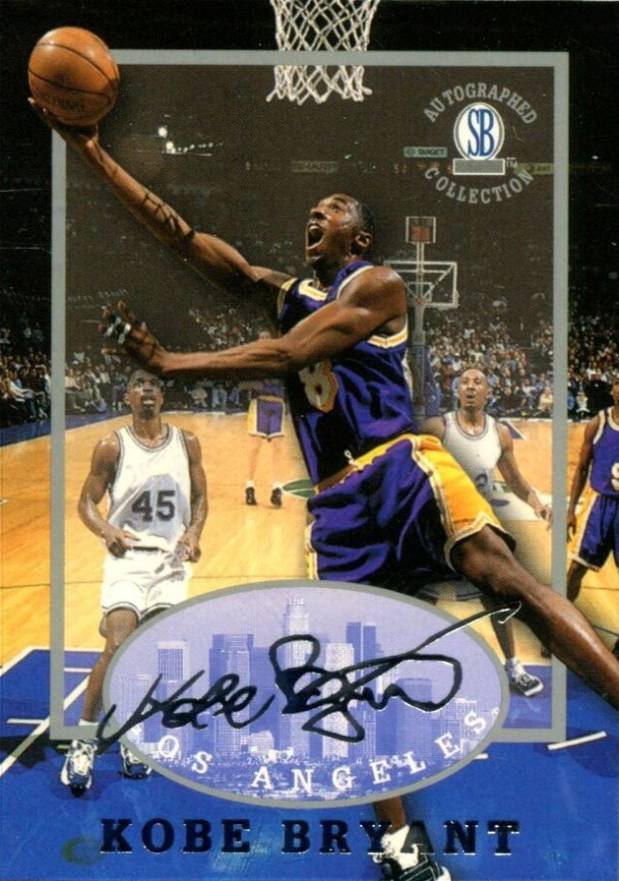 1997 Score Board Autograph Collection Kobe Bryant #16 Basketball Card