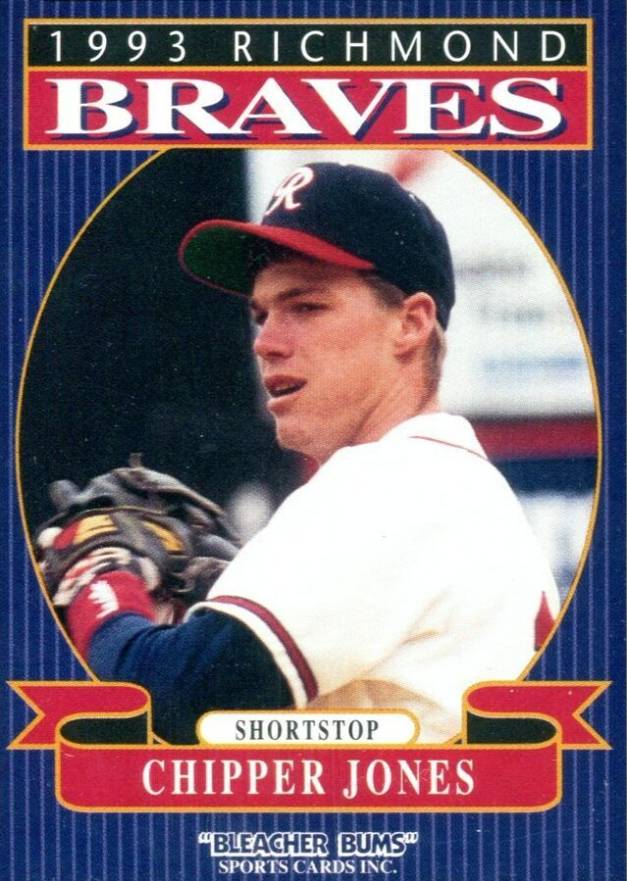 1993 Bleacher Bums Richmond Braves Chipper Jones #SP Baseball Card