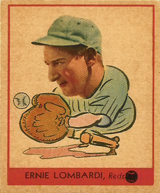 1938 Goudey  Ernie Lombardi #246b Baseball Card