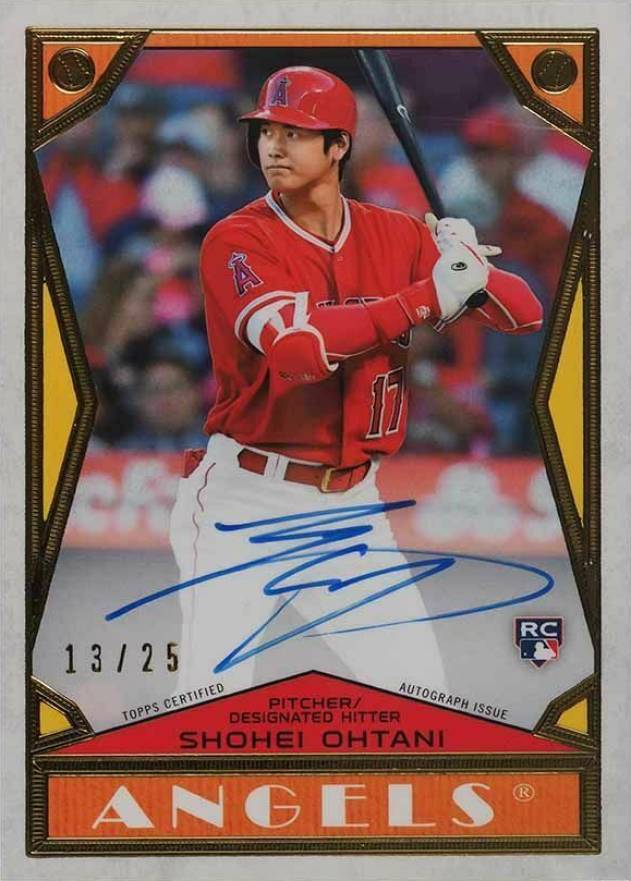 2018 Topps Brooklyn Collection Autographs Shohei Ohtani #BC2SO Baseball Card