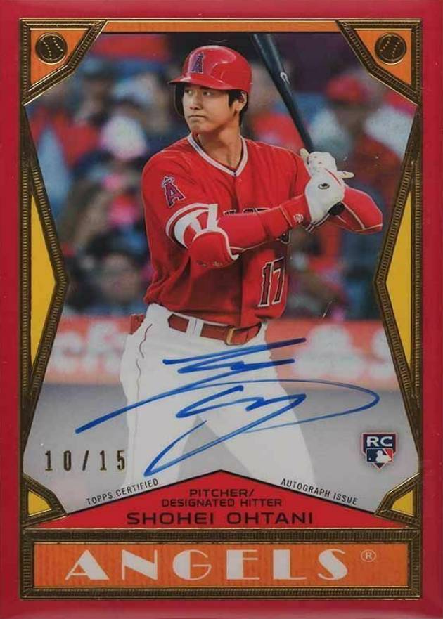 2018 Topps Brooklyn Collection Autographs Shohei Ohtani #BC2SO Baseball Card