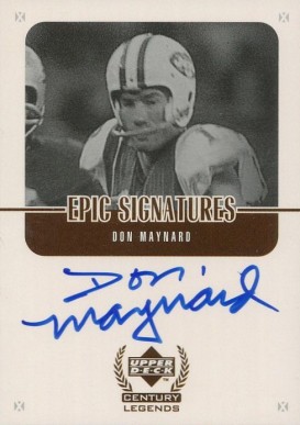 1999 Upper Deck Century Legends Epic Signatures Dan Marino #DM Football Card