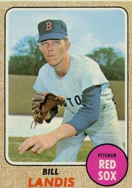 1968 Topps Milton Bradley Bill Landis #189 Baseball Card