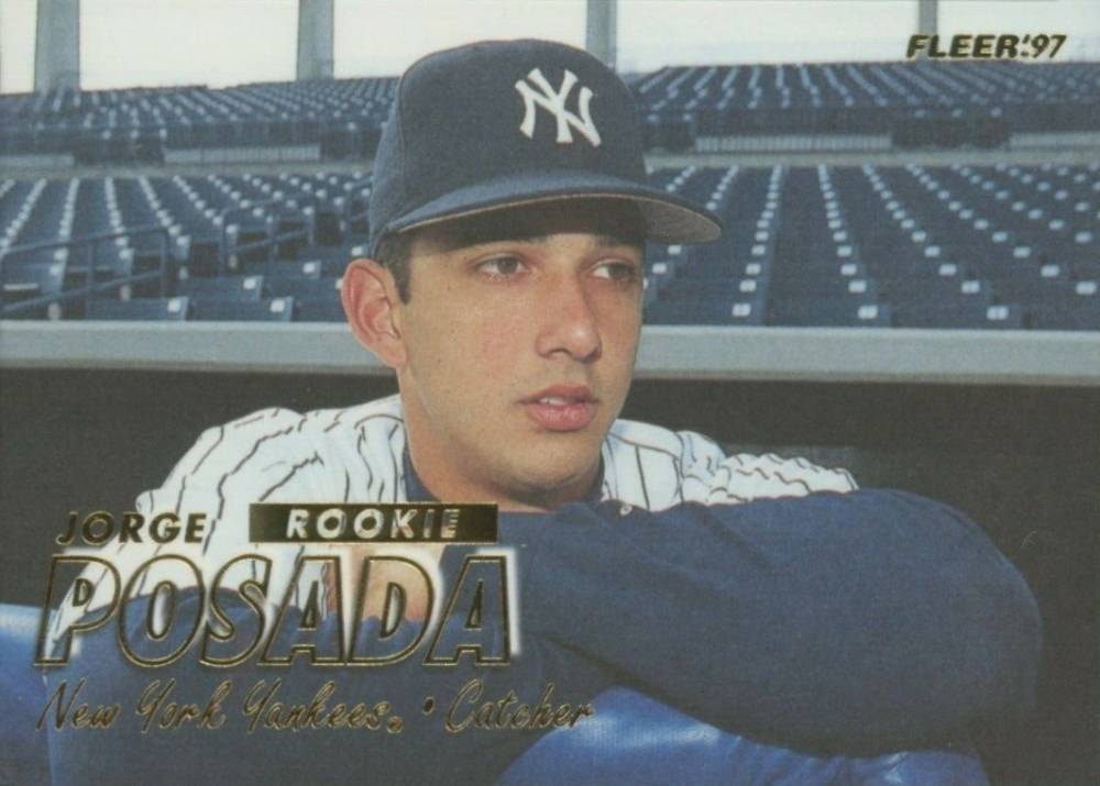 1997 Fleer Jorge Posada #522 Baseball Card