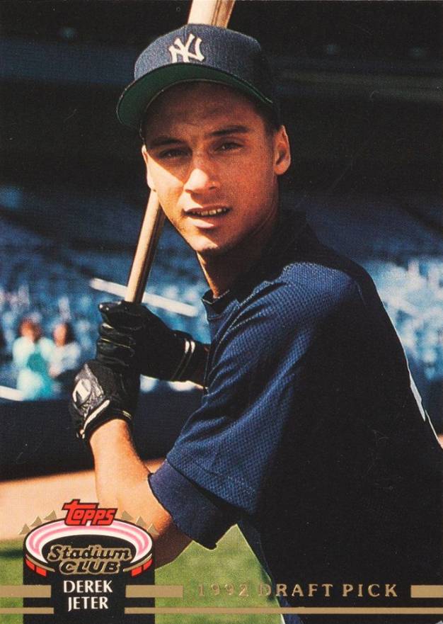 1993 Stadium Club Murphy Derek Jeter #117 Baseball Card