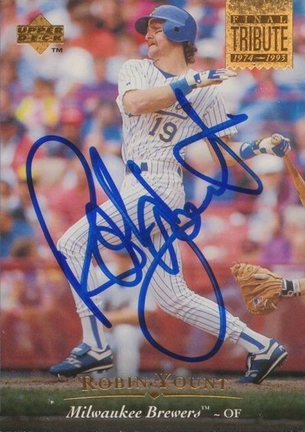 1995 Upper Deck Robin Yount #446 Baseball Card