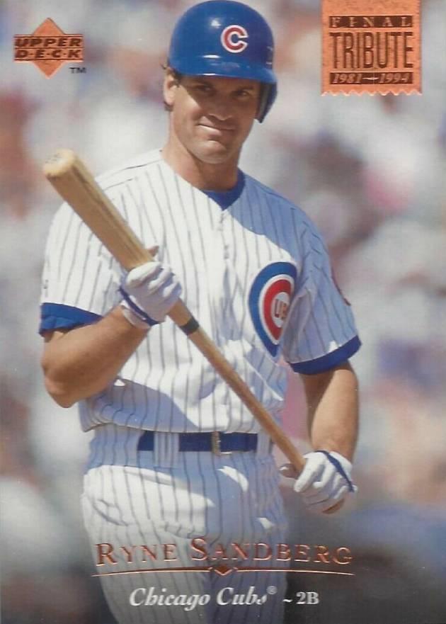 1995 Upper Deck Ryne Sandberg #447 Baseball Card