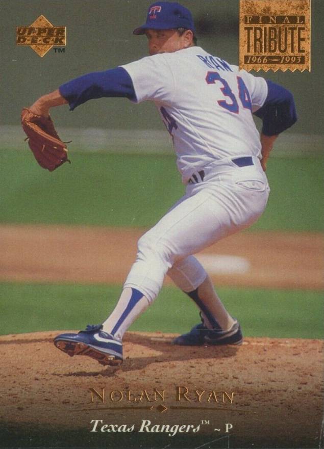 1995 Upper Deck Nolan Ryan #448 Baseball Card