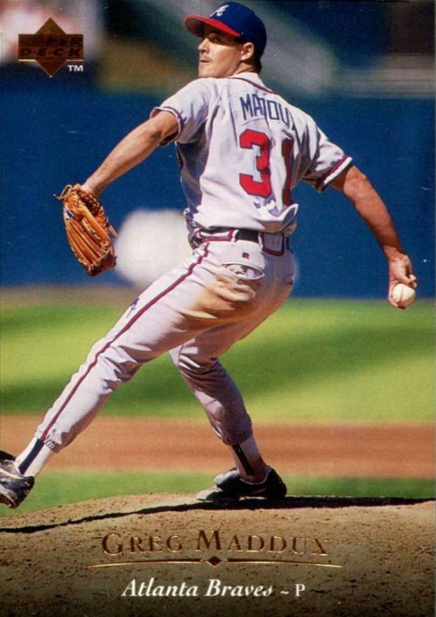 1995 Upper Deck Greg Maddux #49 Baseball Card