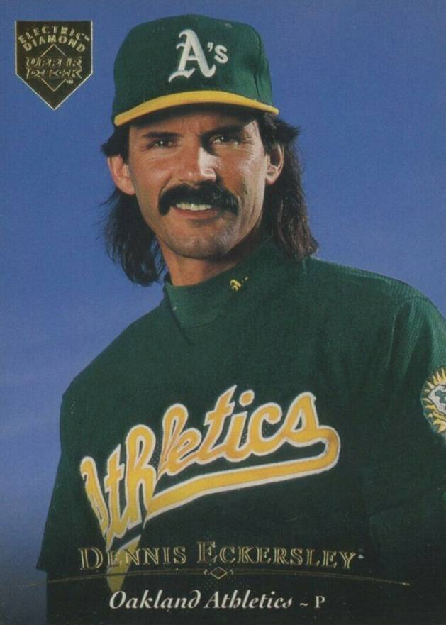 Dennis Eckersley Oakland Athletics 2004 Hall of Fame Induction 8x10  Photocard