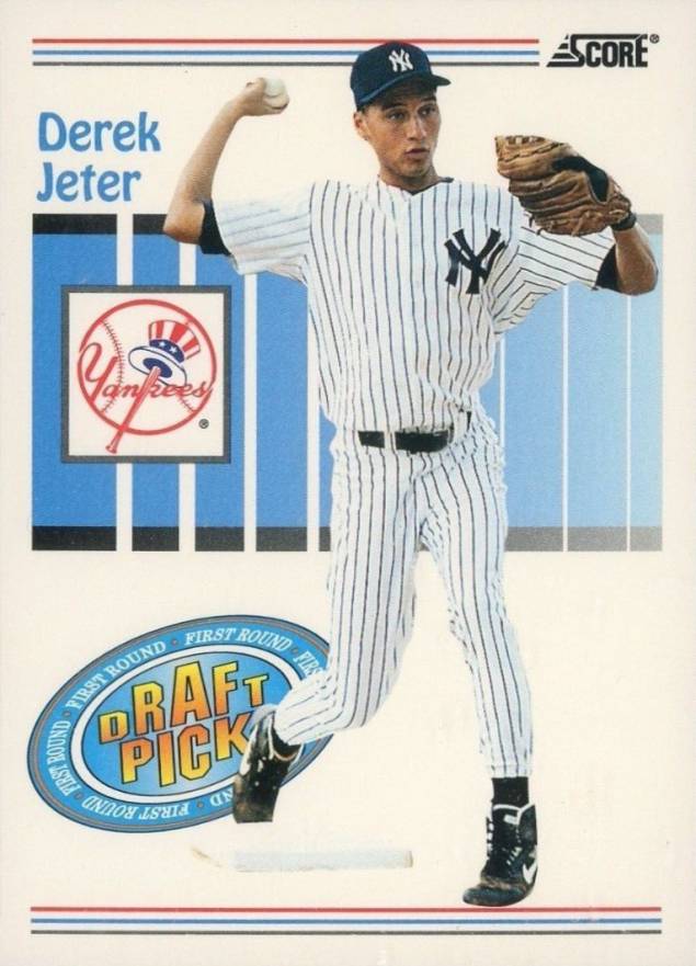 1993 Score Derek Jeter #489 Baseball Card