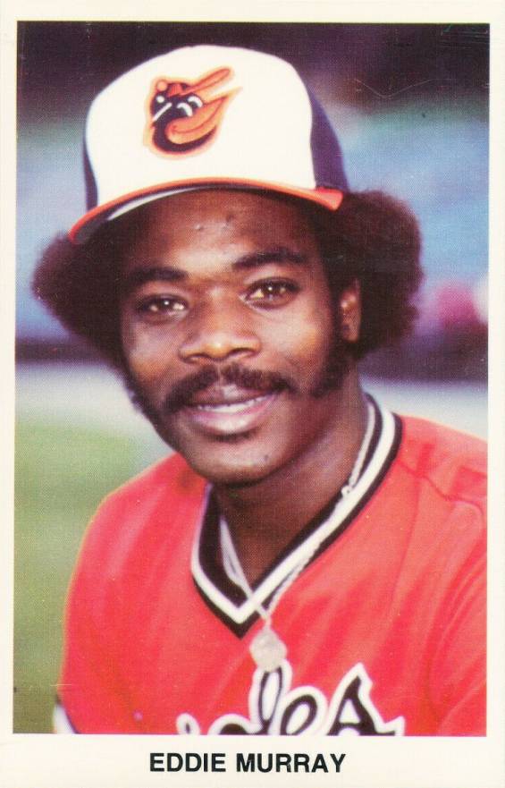 1977 Baltimore Orioles Postcards Eddie Murray # Baseball Card