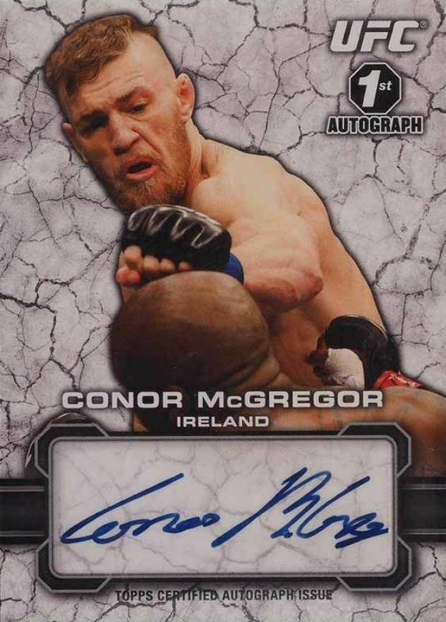 2013 Topps UFC Bloodlines Autographs  Conor McGregor #FA-CM Other Sports Card
