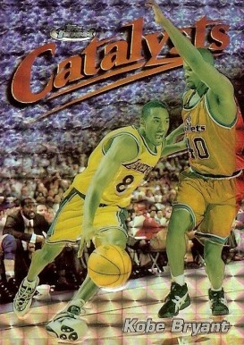 1997 Finest Embossed Kobe Bryant #137 Basketball Card