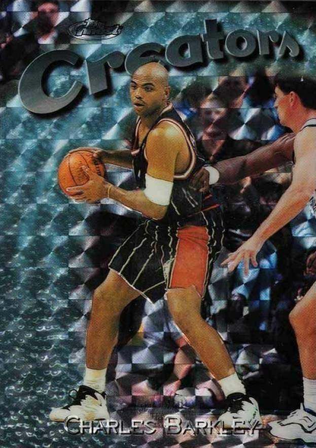 1997 Finest Embossed Charles Barkley #304 Basketball Card