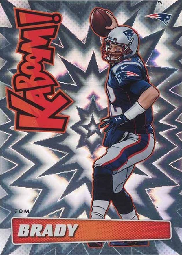 2019 Panini Absolute Kaboom Tom Brady #K-TB Football Card