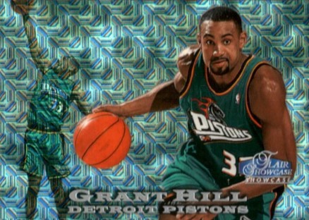 1997 Flair Showcase Grant Hill #2 Basketball Card