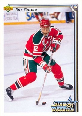 1992 Upper Deck Bill Guerin #411 Hockey Card