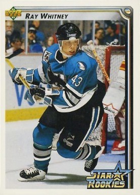 1992 Upper Deck Ray Whitney #407 Hockey Card