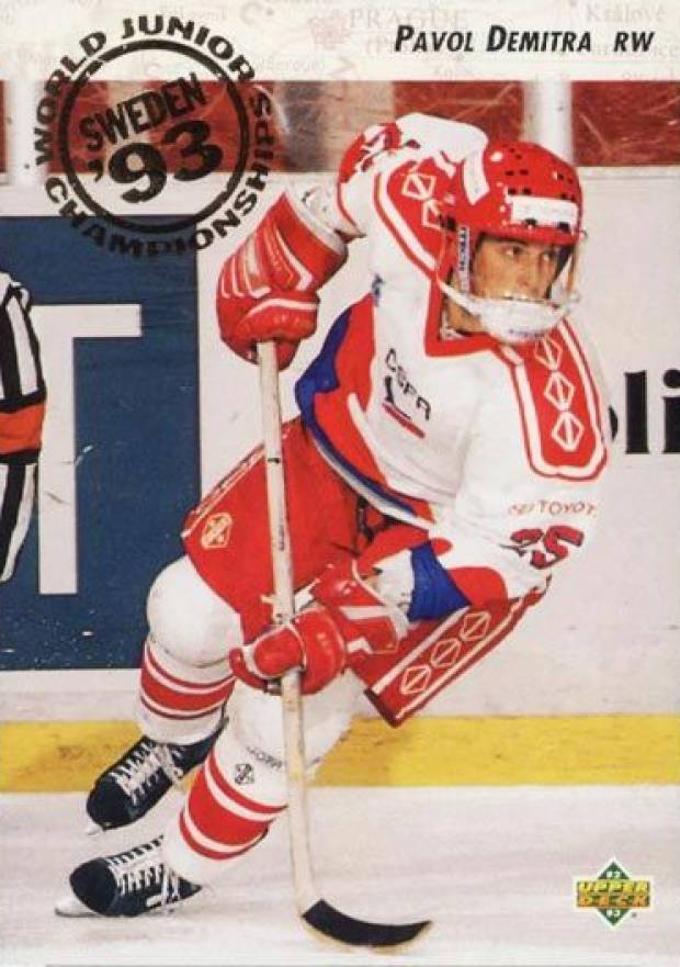 1992 Upper Deck Pavol Demitra #602 Hockey Card