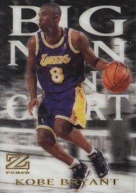1997 Skybox Z-Force Big Men on Court Kobe Bryant #2 Basketball Card