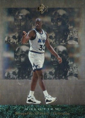 1995 SP Holoviews Shaquille O'Neal #PC25 Basketball Card