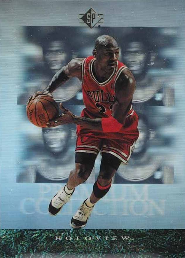 1995 SP Holoviews Michael Jordan #PC5 Basketball Card