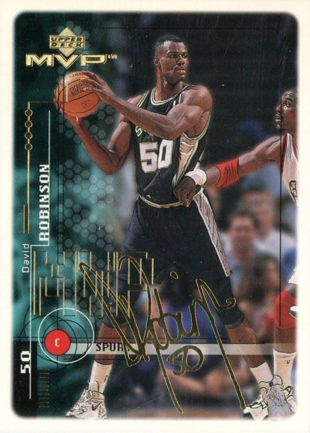 1999 Upper Deck MVP David Robinson #145 Basketball Card