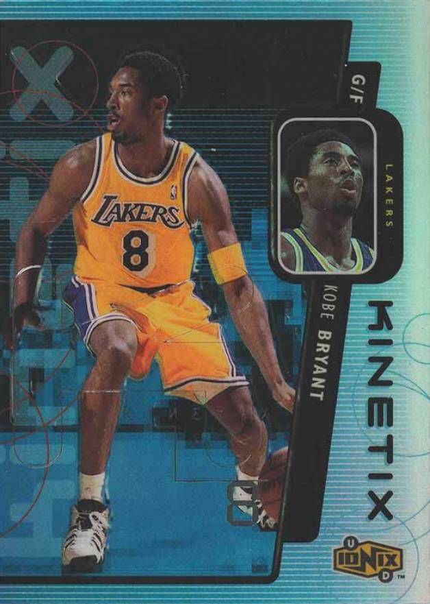 1998 Upper Deck Ionix Kinetix Kobe Bryant #K13 Basketball Card